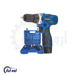 دریل شارژی 12 ولت دو باتری ویوارکس مدل VR12V-2A
