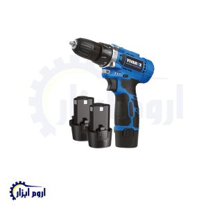 دریل شارژی ٢ باتری بدون لوازم VR1215V-2B