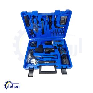 کیت دریل شارژی 40 پارچه دو باتری ویوارکس مدل VR1240-CDK