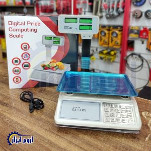 ترازو فروشگاهی 6 رقمی علمکداراستیل قمری