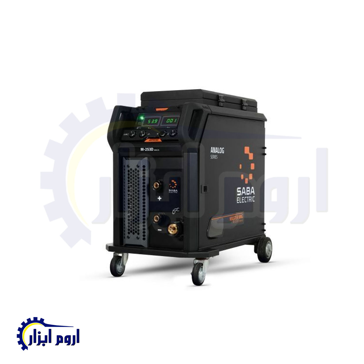 دستگاه جوش اینورتر Co2 تکفاز 250 آمپر صباالکتریک مدل MASTER MIG M-253 DIGITAL دستگاه جوش اینورتر Co2 تکفاز 250