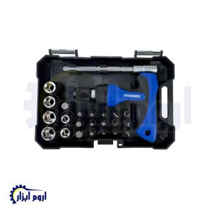 ست سری پیچ گوشتی و بکس 24 عددی ویوارکس مدل VR2465-SD.