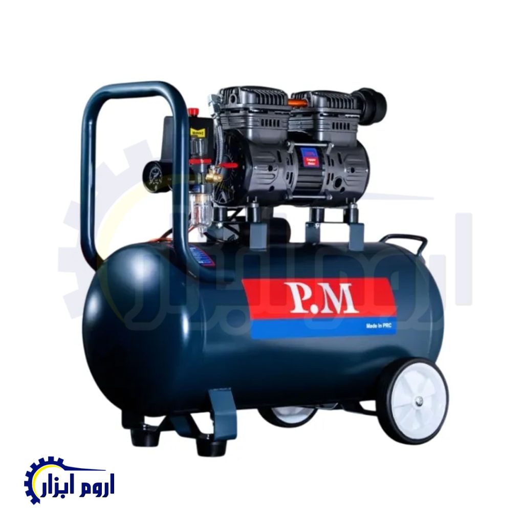 کمپرسور باد ۵۰ لیتری سایلنت آنکور مدل TM50