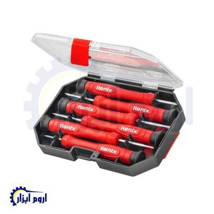 مجموعه 6 عددی پیچ گوشتی ساعتی رونیکس مدل RH-2712
