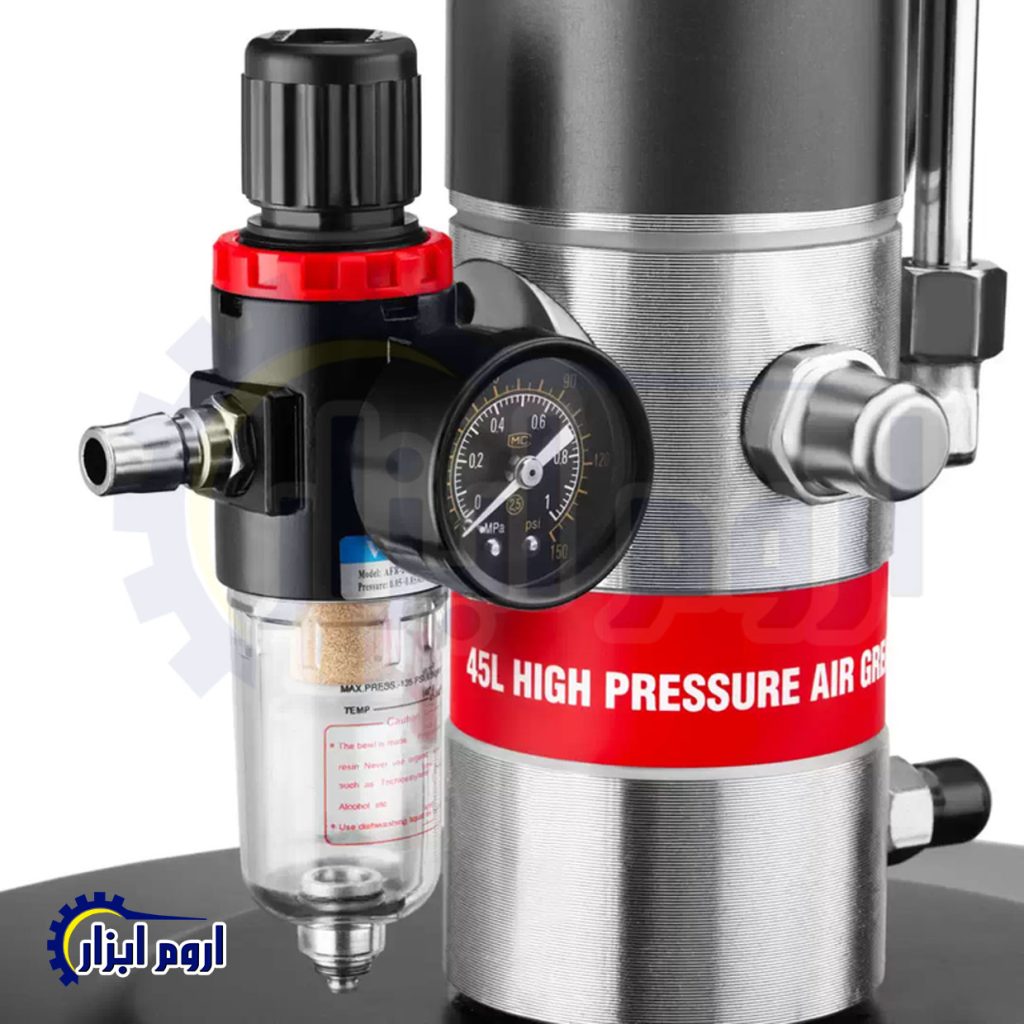 گریس پمپ سطلی رونیکس 45 لیتری RH-4309.