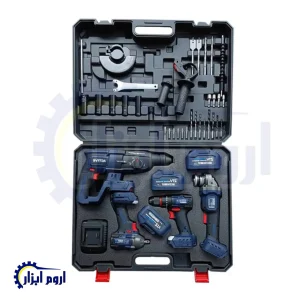 کیت چهار عددی شارژی براشلس اکتیو مدل AC-3224BL