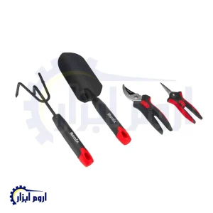 ابزار باغبانی باکیف کمری 5 عددی رونیکس مدل RS-0010