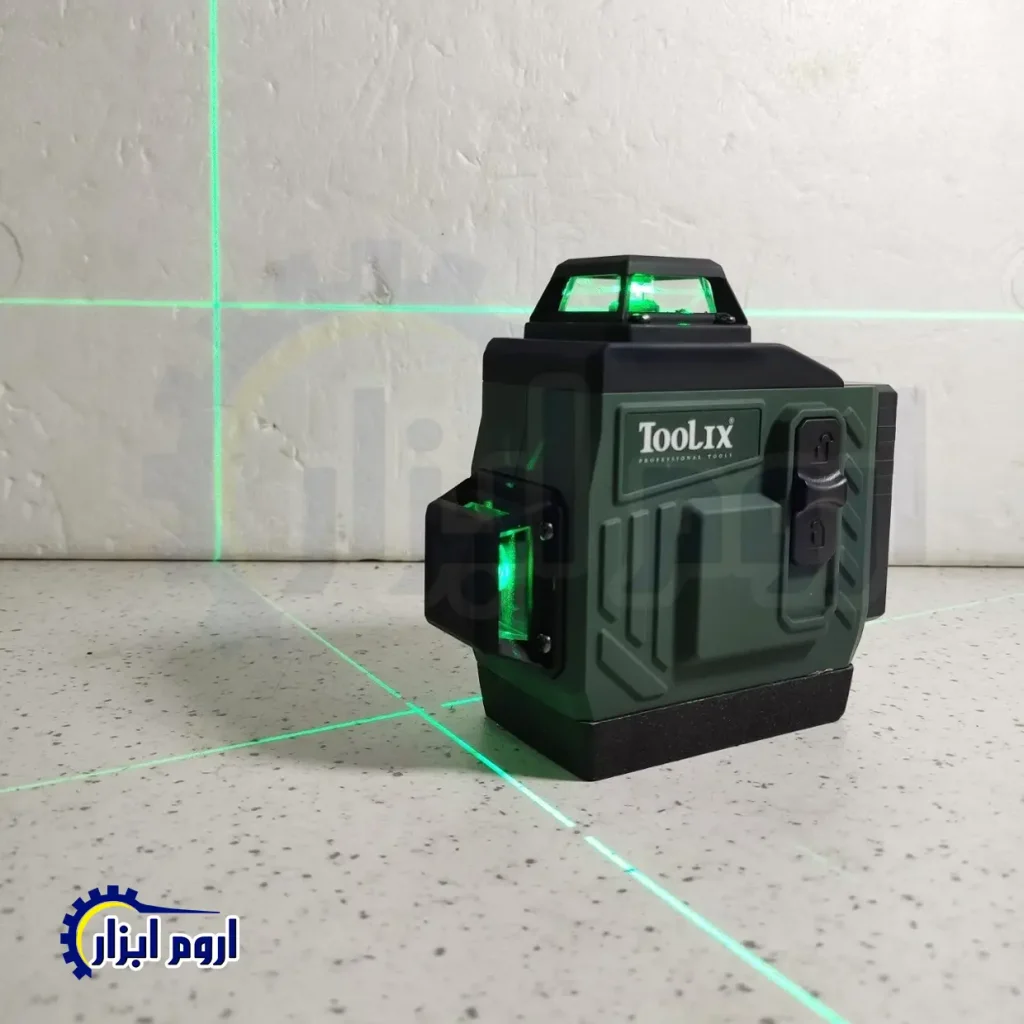تراز لیزری سه خط 360 درجه تولیکس مدل TX-7105