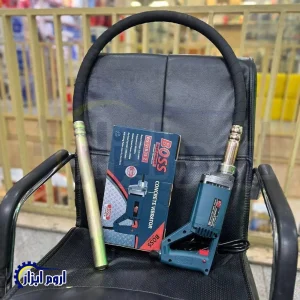 ویبره بتن دریلی همراه با شلنگ یک و نیم متری باس