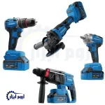 کیت 4 عددی شارژی براشلس ویوارکس مدل VR2404-BCK